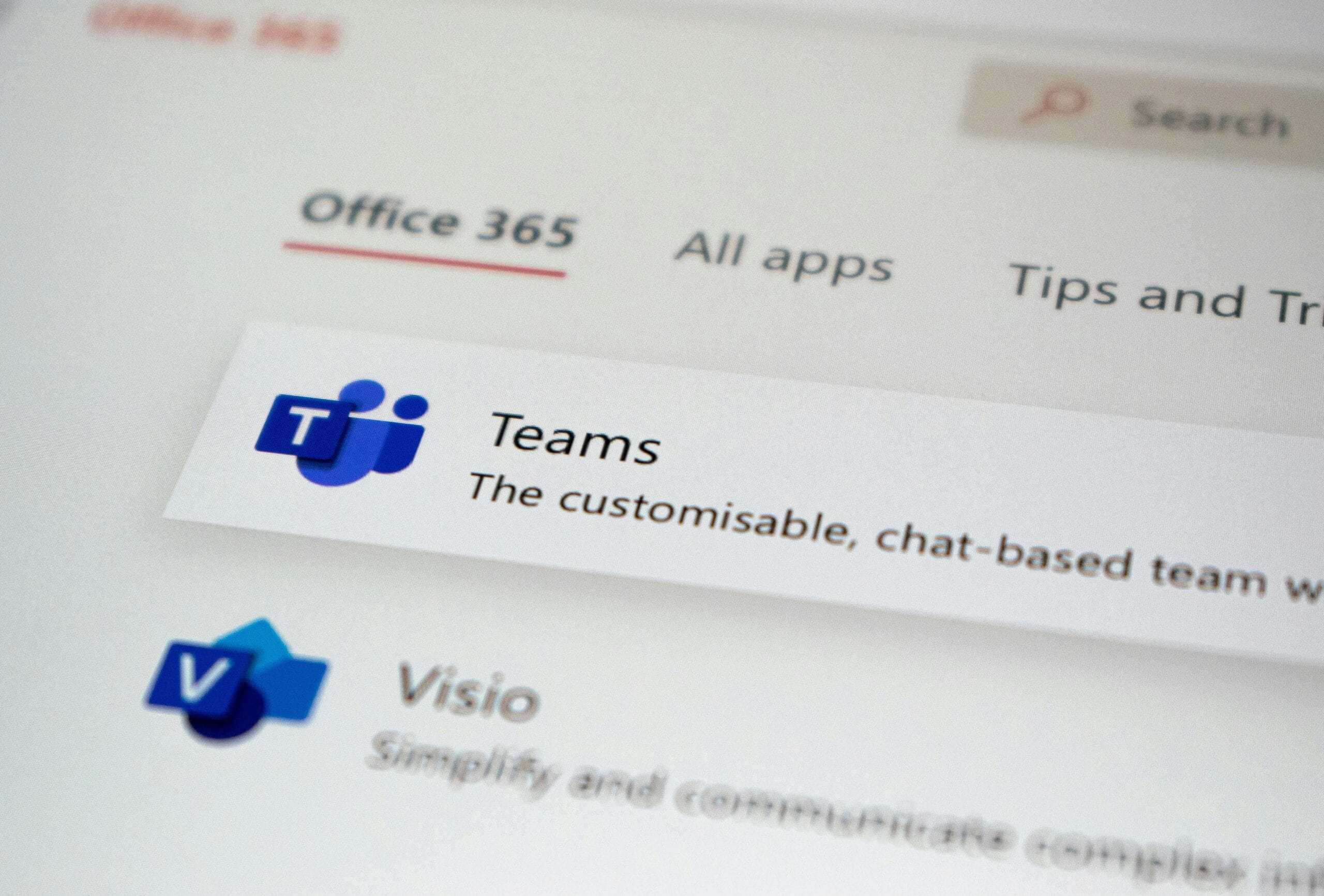 microsoft teams app on desktop